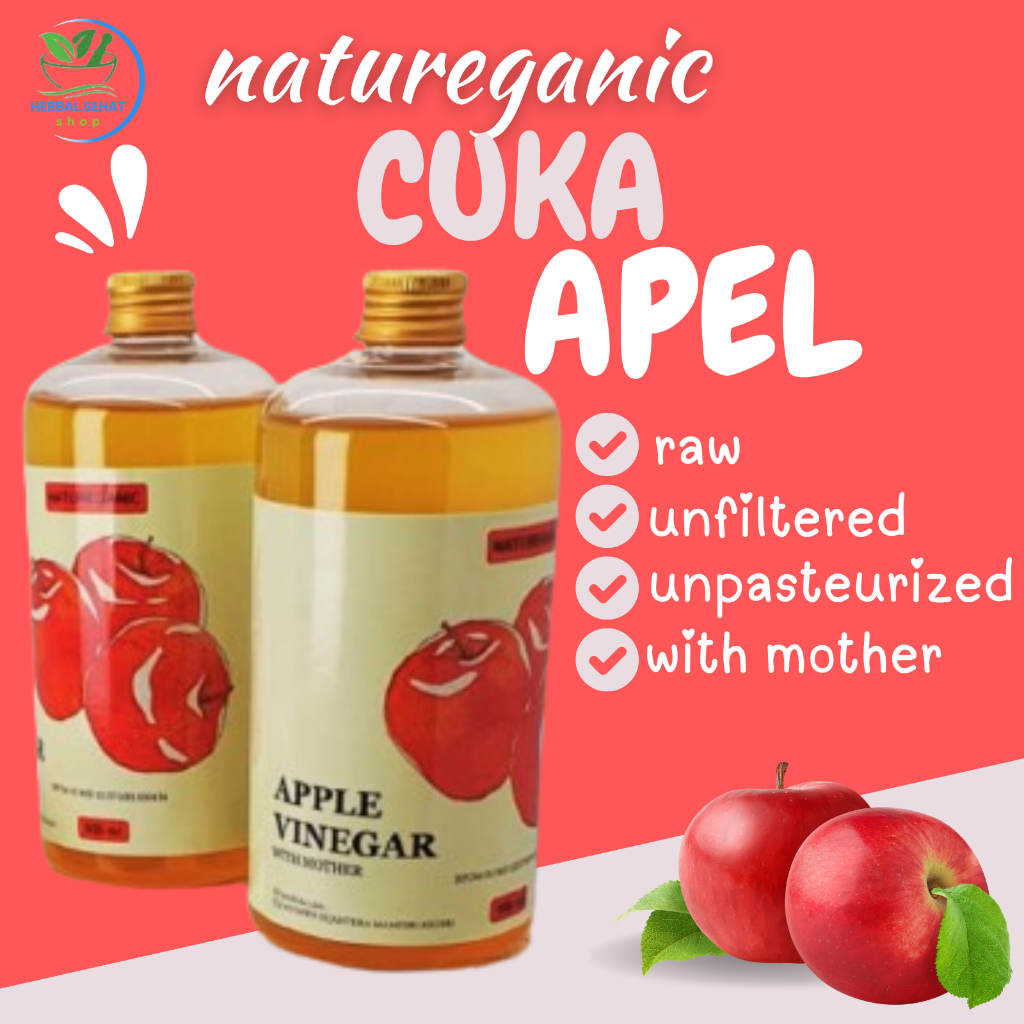 

Appel Cider vinegar organic 500 ml cuka apel original with the mother | cuka apel organik | NATUREGANIC CUKA APEL PREMIUM HALAL & BPOM Apple Cider Vinegar Premium With Mother | Natural Apple Cider Vinegar |CUKA APEL ORIGINAL ORGANIK | CUKA APEL UNTUK DIET