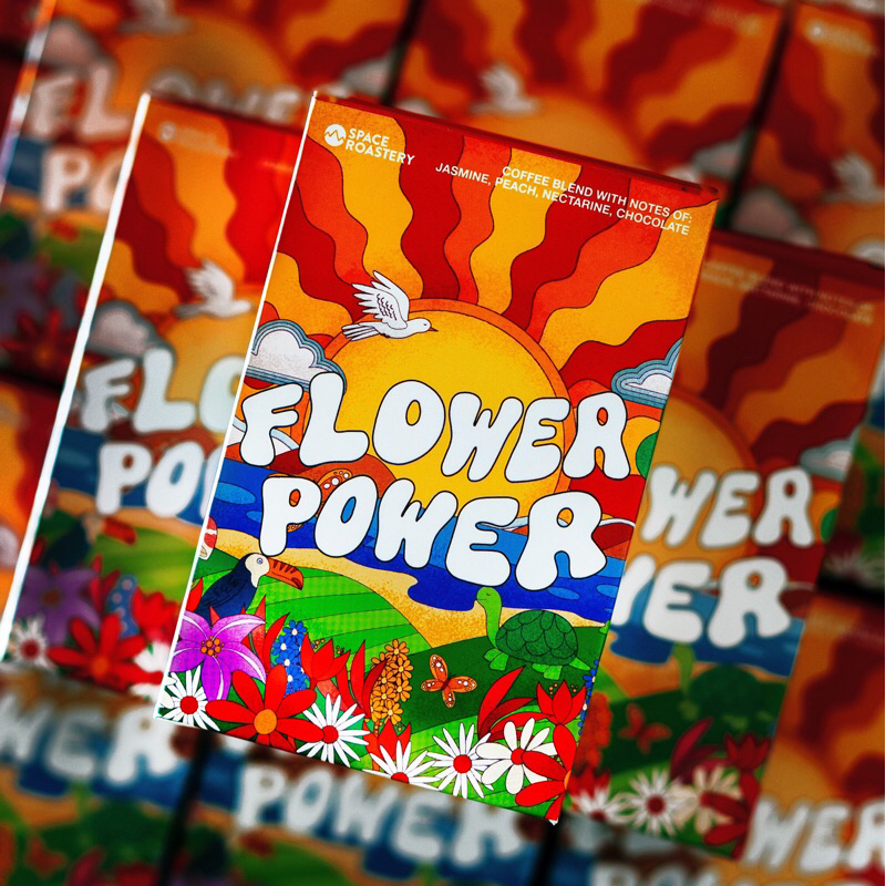 

Flower Power Espresso Space Roastery | Arabica Blend 1kg
