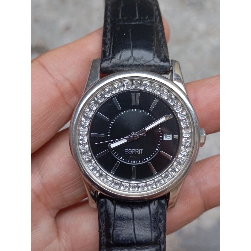 jam tangan esprit 105452 cantik preloved second bekas original