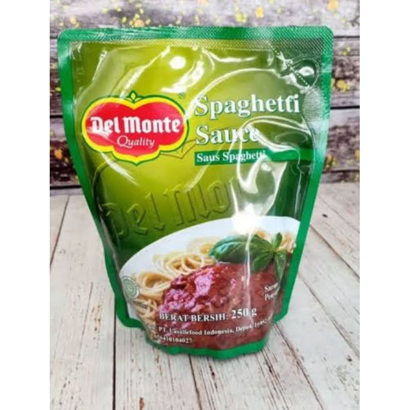 Delmonte Saus Bolognese , saus Pizza siap pakai