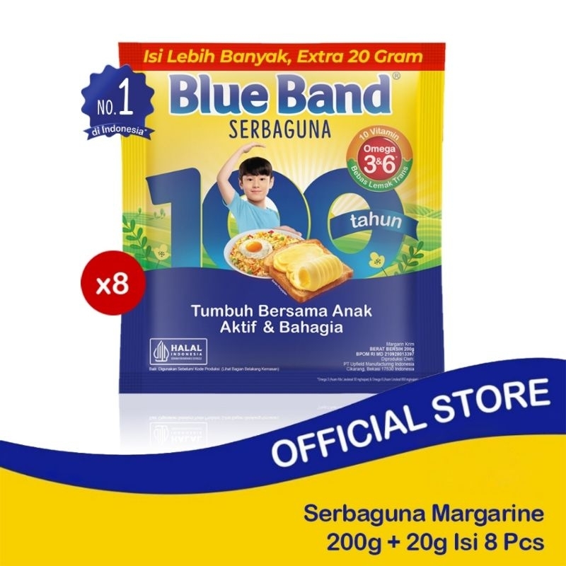 

Mentega Blue Band Serbaguna 200g
