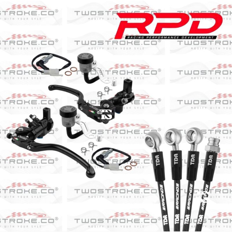Master Rem RPD Xmax dan Selang Rem TDR Xmax Black Carbon // Paket Pengereman Xmax By RPD & TDR Brake