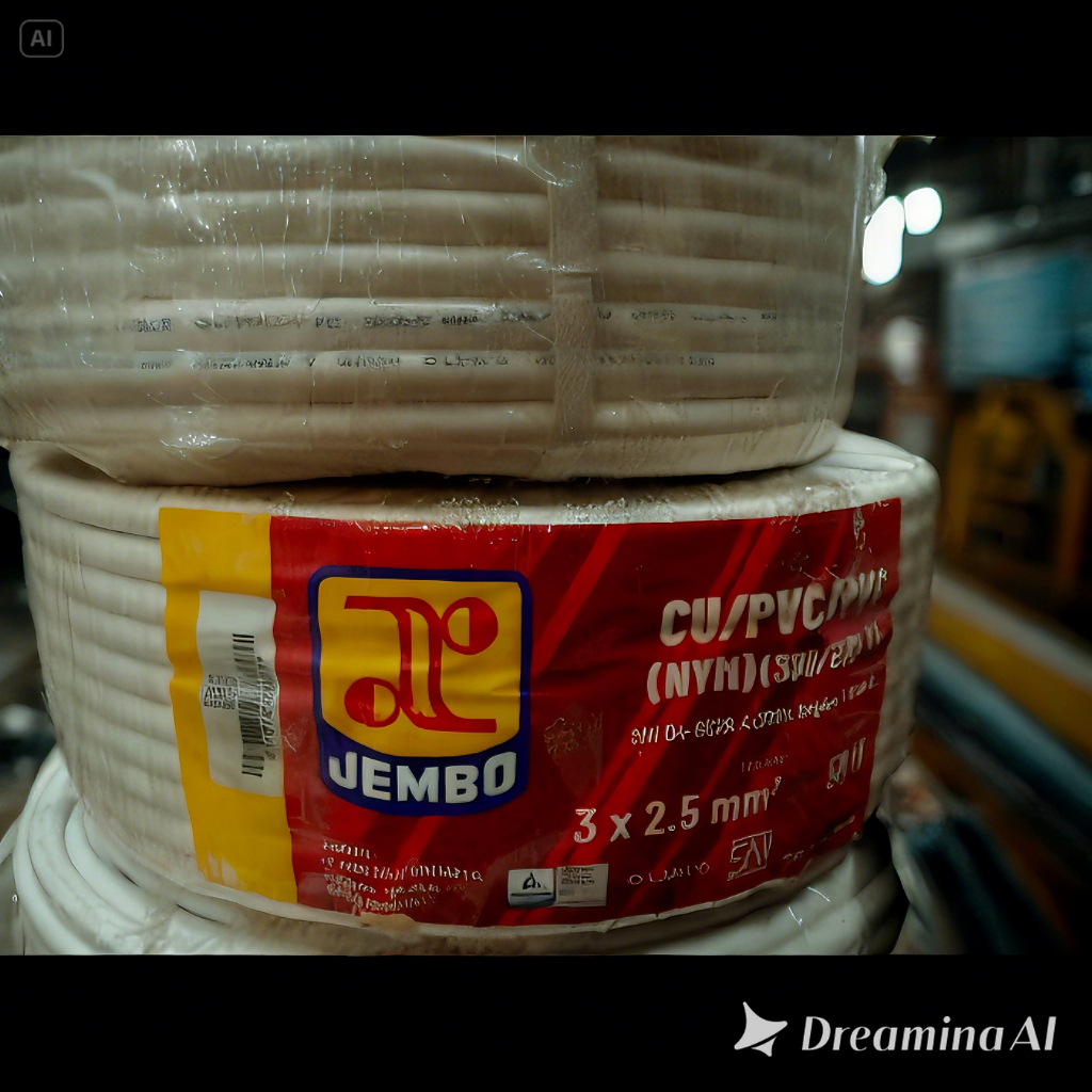 Kabel JEMBO NYM 3X2,5 harga permeter
