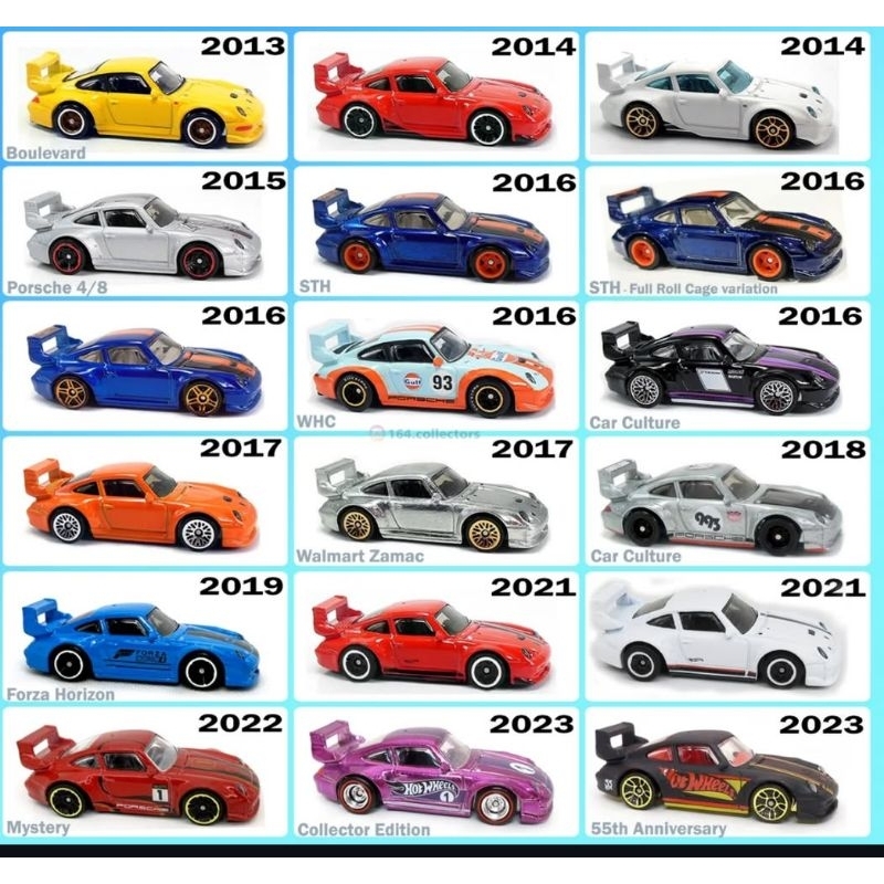 Hot Wheels PORSCHE 911 GT2 (993)