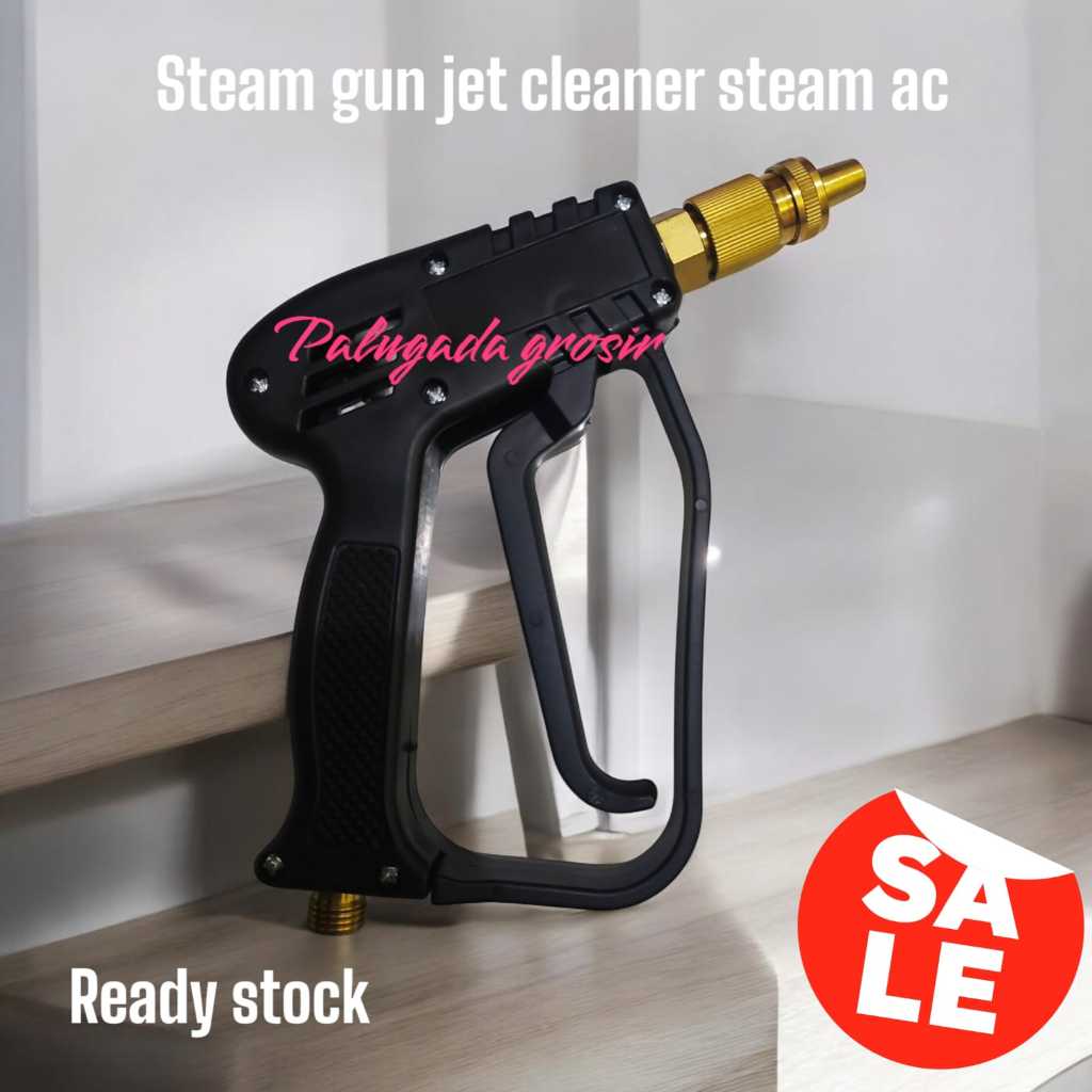 Gun Steam Nozzle Pendek Cleaner AC Gun Steam Jet Cleaner Cuci Mobil