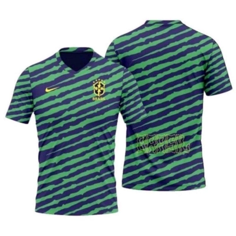 jersey  timnas BRASIL prematch