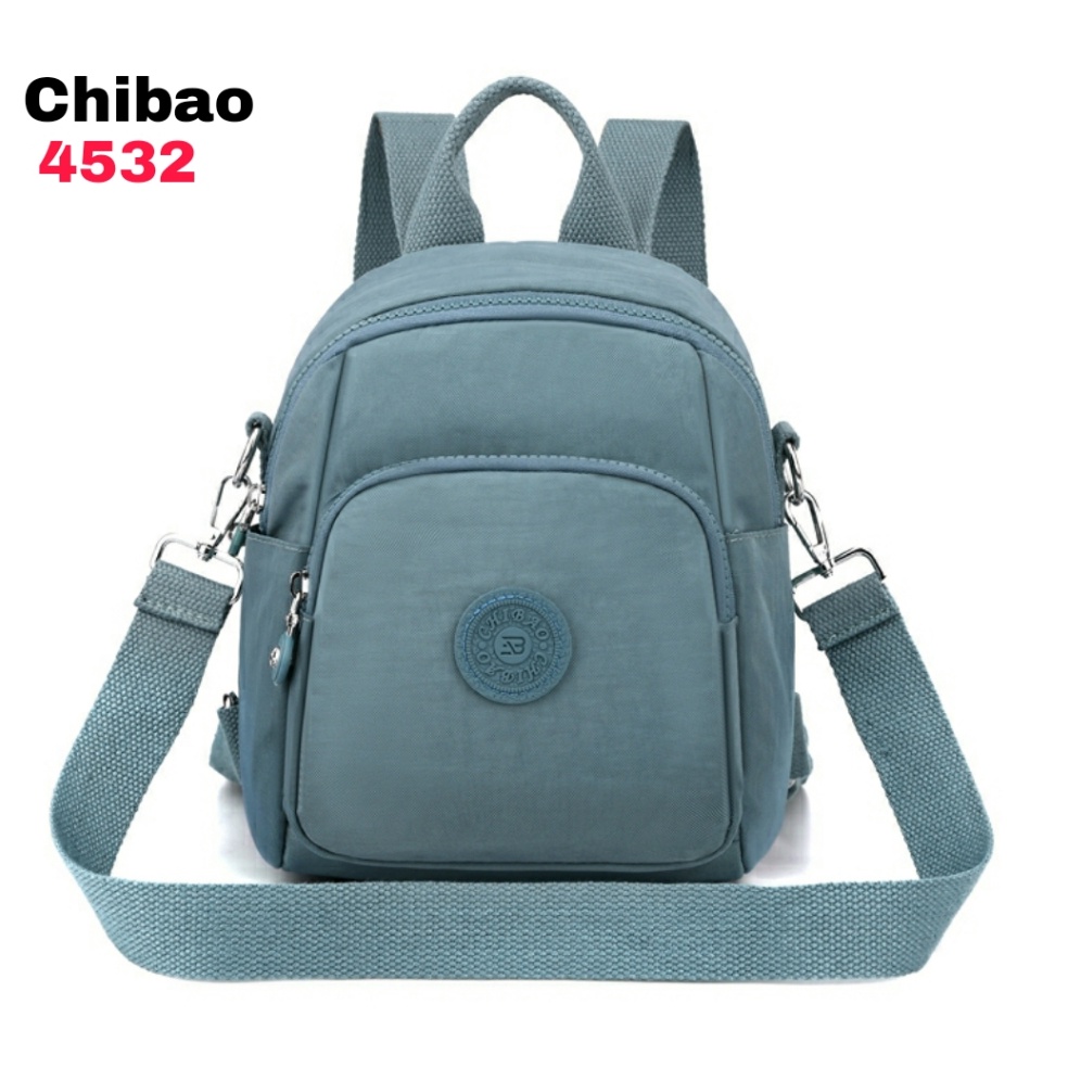 Paling Sesuai Chibao ori  Tas ransel Chibao 4532 polyester waterproof backpack wanita tas selempang 