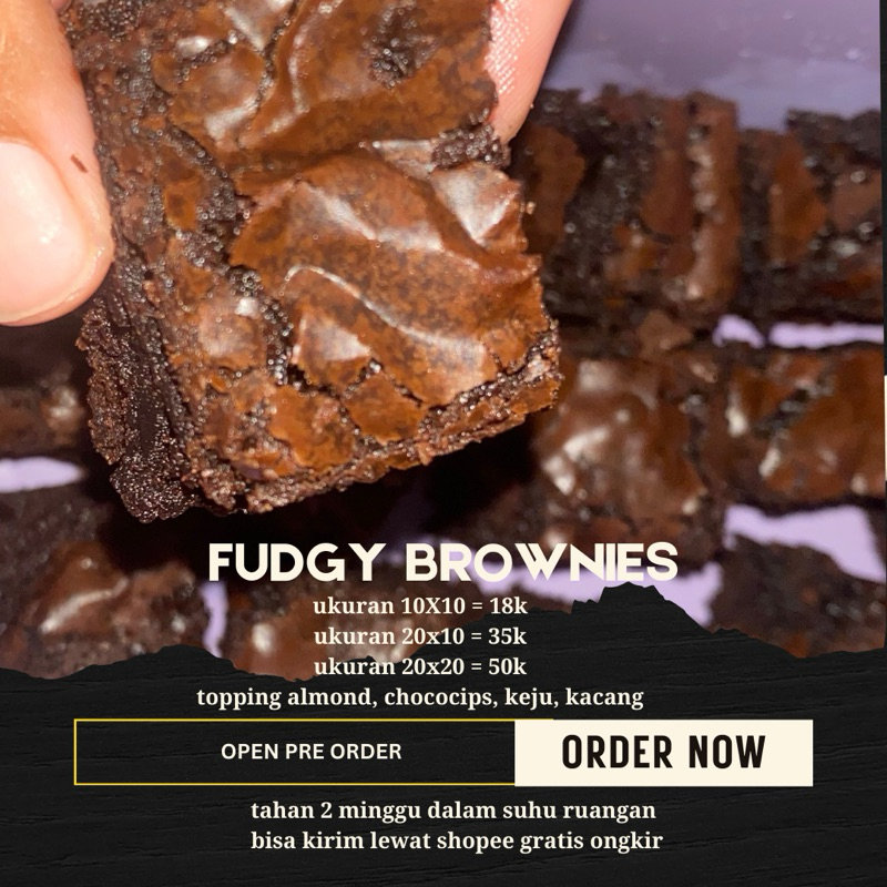 

fudgy brownis premium