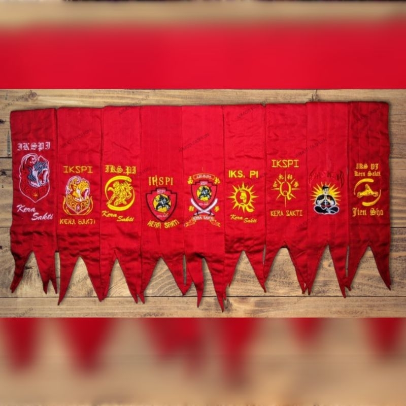 SABUK MERAH WARGA TINGKAT II IKSPI KERA SAKTI BAHAN DRILL