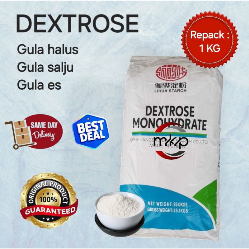 

Gula Halus / Gula Salju / Dextrose (1kg)