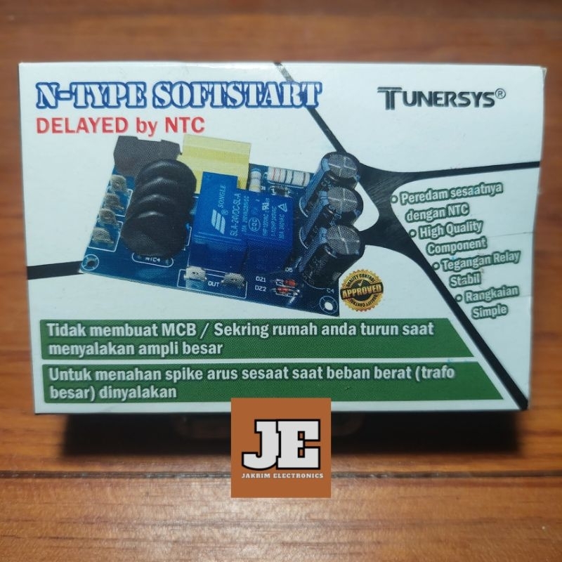 Kit Soft Start Softstart Power NTC  Relay 30A TUNERSYS