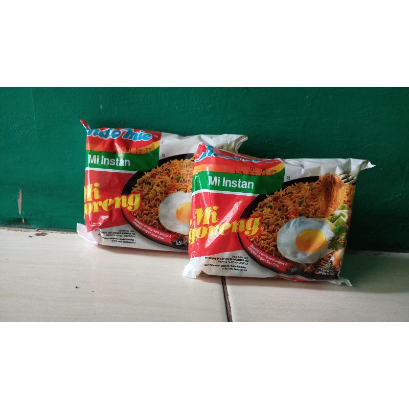 

mi Indomie goreng kenyal nikmat