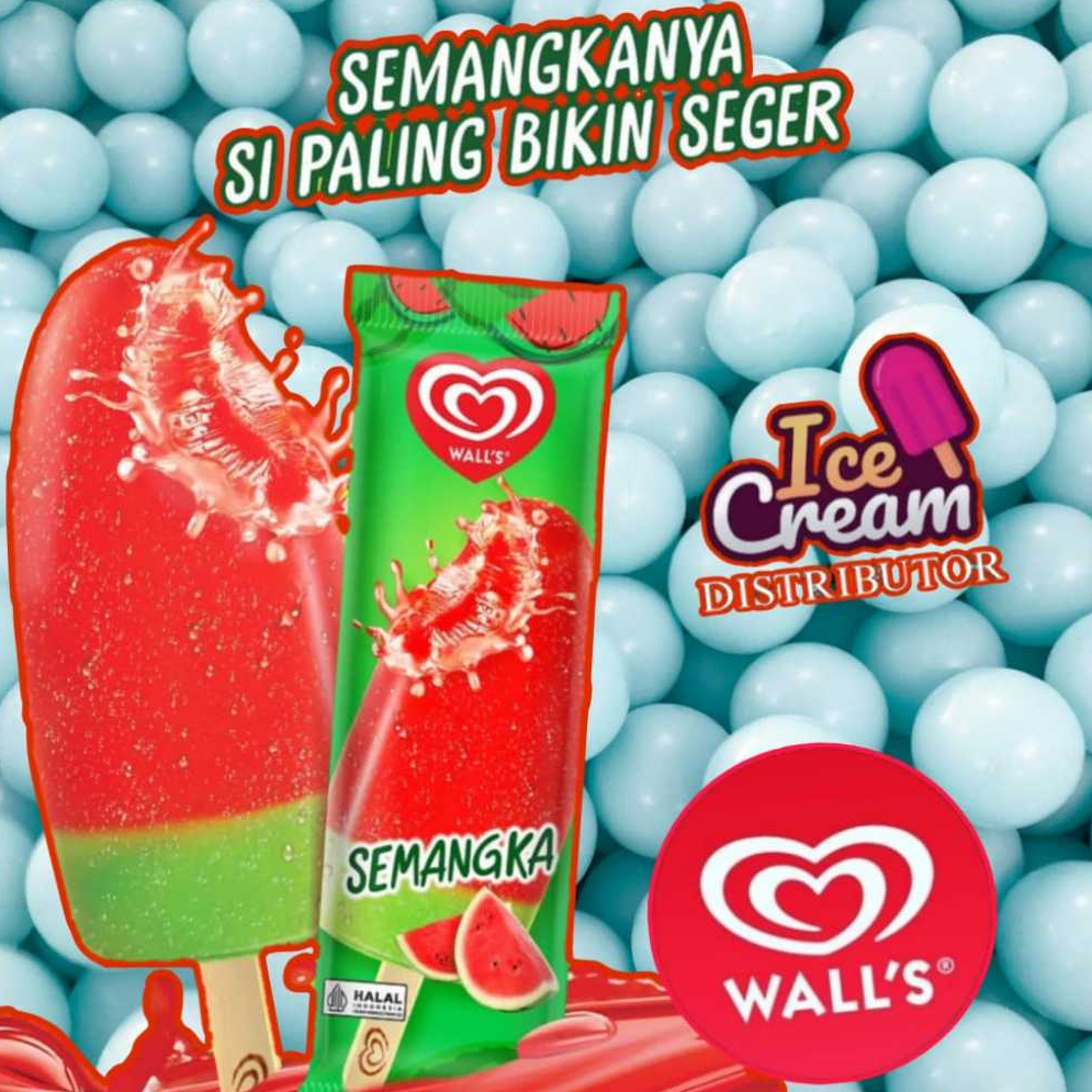 

Ice cream Walls rasa semangka