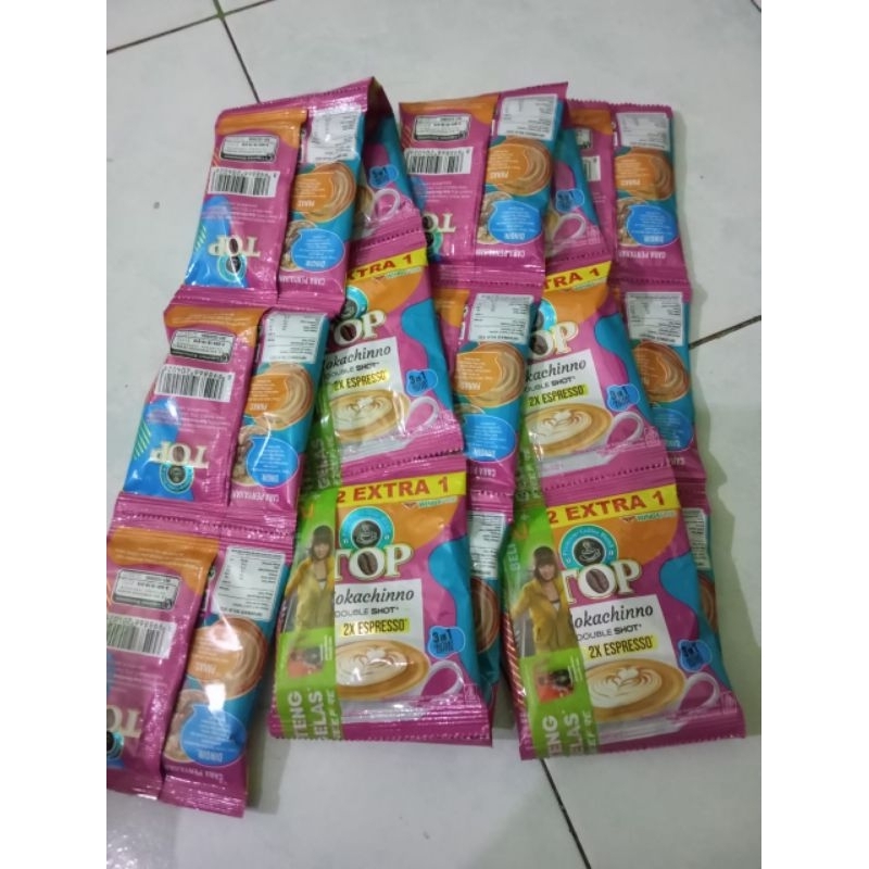 

top primium Mokachinno 3in1 instan coffee 2x isi 15 pcs 22g