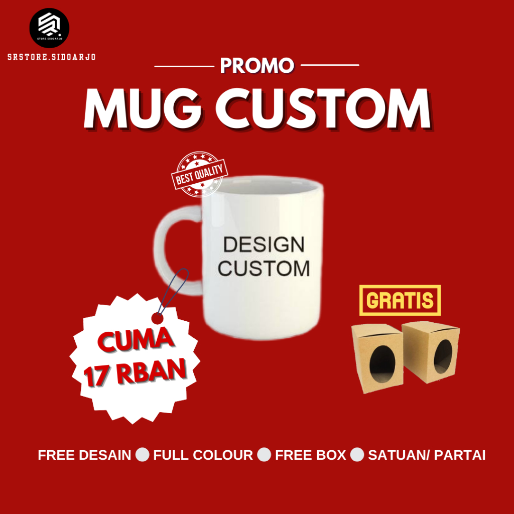 MUG CUSTOM / MUG SABLON/ MUG SUBLIM / MUG SOUVENIR