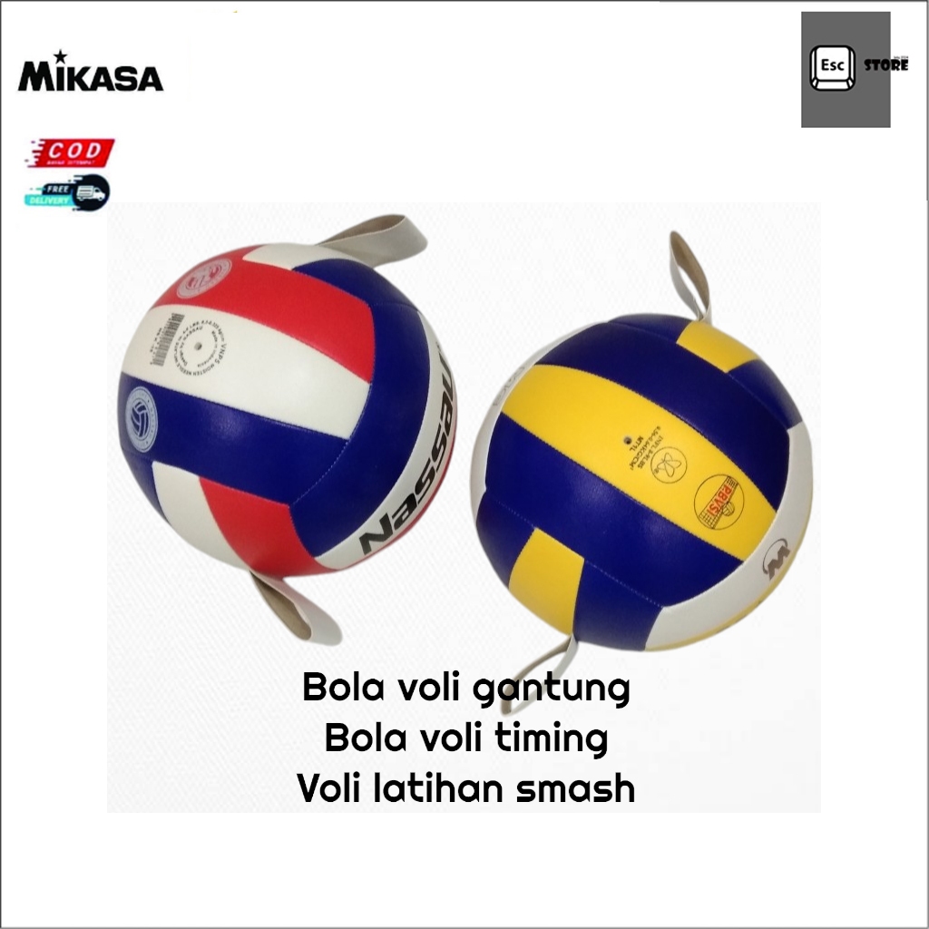 MIKASA Bola Voli GANTUNG bola Volly latihan bola Voly MIKASA SUPERGOLD bola voli murah size 5
