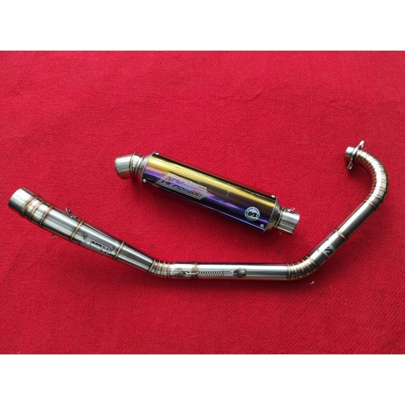 Knalpot  XABRE GSX150 BYSON VIXION R15 V2 V3 V4 CB150R CBR150 VERZA Original APX Racingexhaust