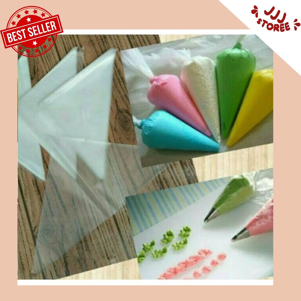 

Plastik Segitiga / Piping Bag 100pcs