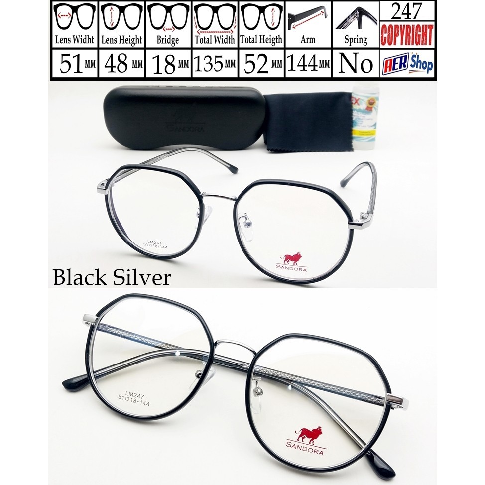 frame original SANDORA new frame kacamata minus korea kacamata trendy