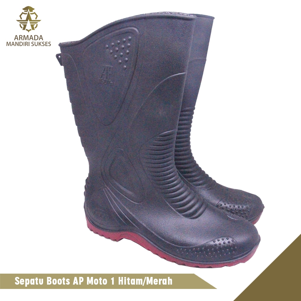 Sepatu Boots AP Moto 1 HTM/MRH | Ap Moto Boots