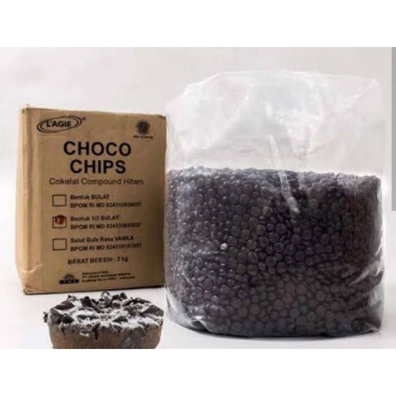 

LAGIE CHOCO CHIP 1/2 BULAT