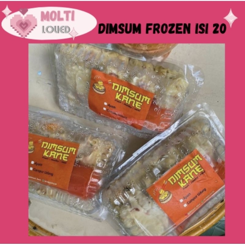 

Dimsum PREMIUM, Halal Dimsum frozen dengan Minyak Wijen / Dimsum Kane isi 20pcs