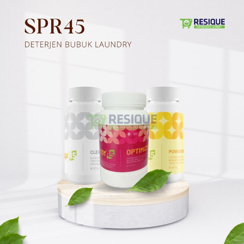 SPR45 Deterjen Bubuk Clean Max, Power Bright, Optimizer