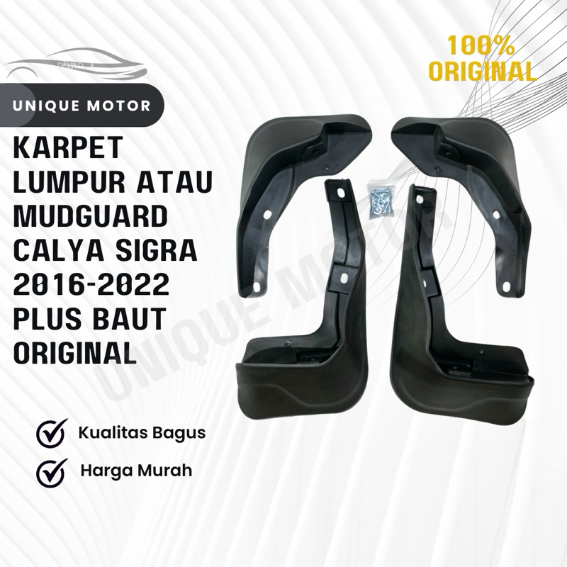 Karpet Lumpur Mud Guard Calya Sigra 2016 - 2022 Original