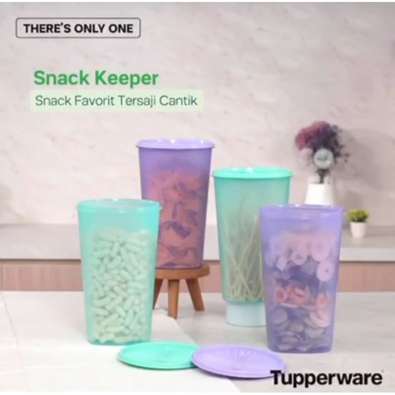 Snack Keeper/toples Tupperware/Tupperware ungu/Tupperware merah/Tupperware Pontianak/toples lebaran/