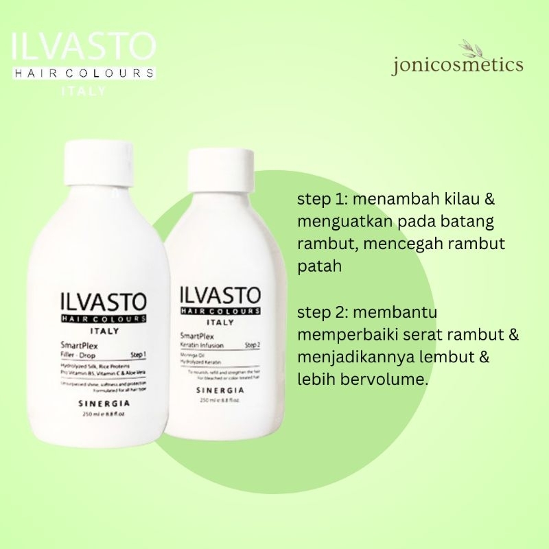 ILVASTO Filler-Drop Step1/ Keratin Infusion step2