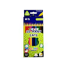 

M&G AWP343A1 Pensil Warna Color Pencil So Many Cat 12 color