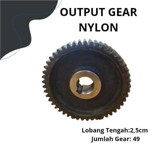 SPAREPART GEARBOX KINCIR - OUTPUT GEAR / BEVEL GEAR