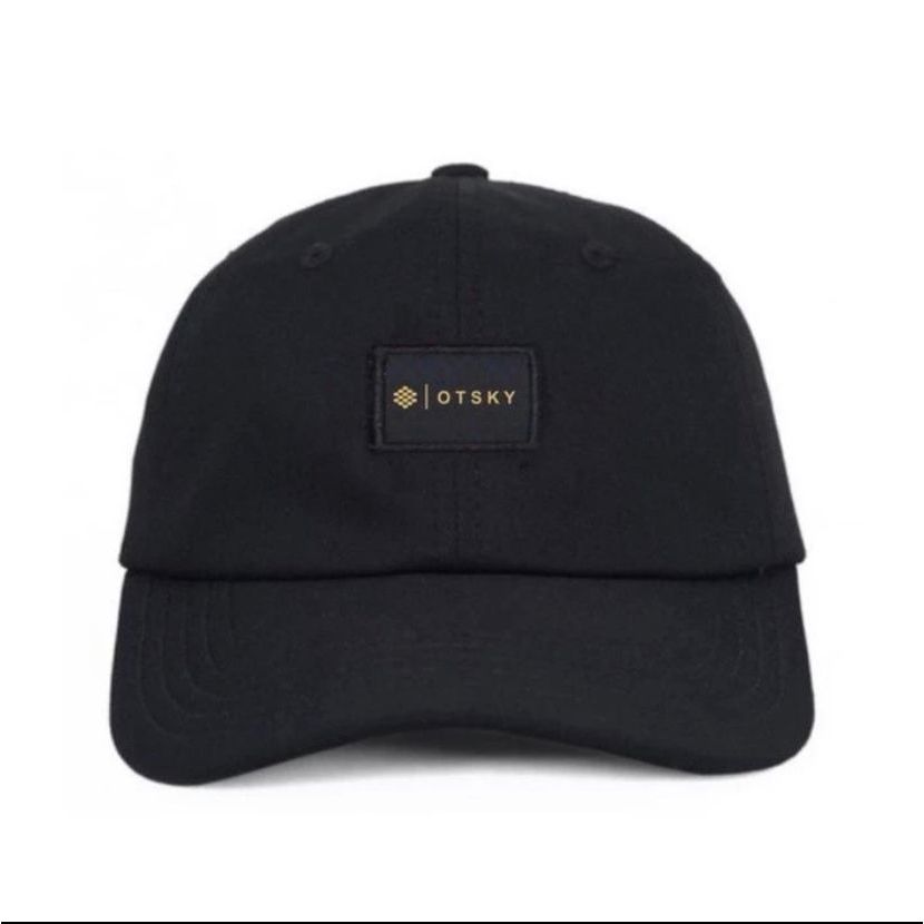 Topi Baseball Pria Polo cap Logo Gold Otsky Bordir