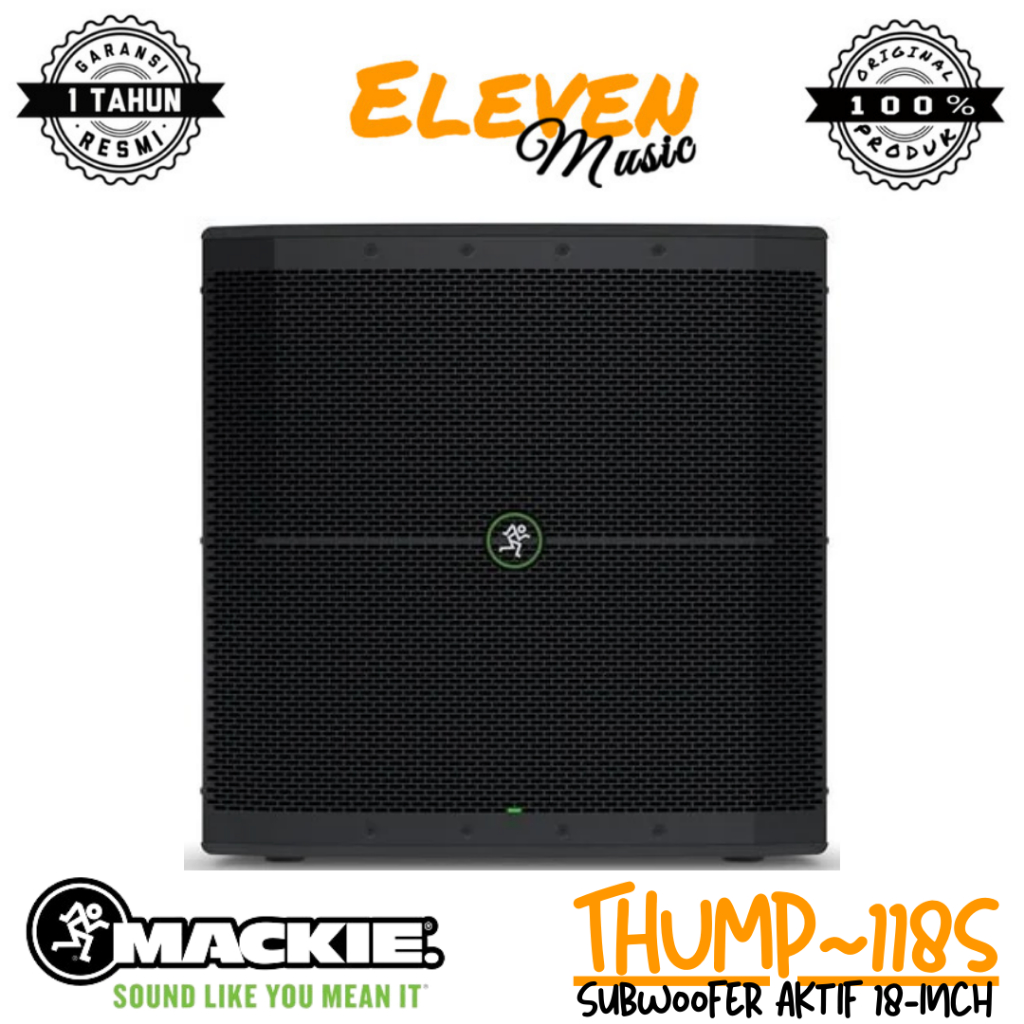 Mackie Thump118S Subwoofer Aktif 18-Inch 1400W Original Thump 118 S