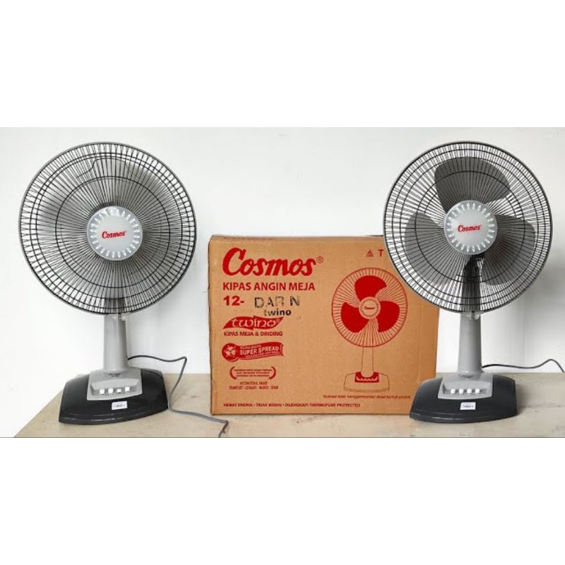 Kipas Angin Duduk Cosmos 12 Inchi/Desk Fan Cosmos 12 Darn/kipas angin meja cosmos