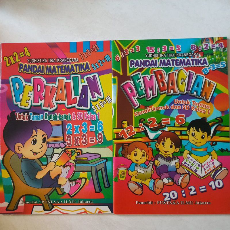 

Buku Pandai Matematika Perkalian / Pembagian