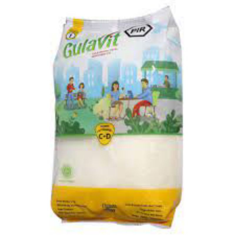 

Gulavit 1 Kg | Gula pasir 1 Kg | Gula kristal Putih dari Tebu