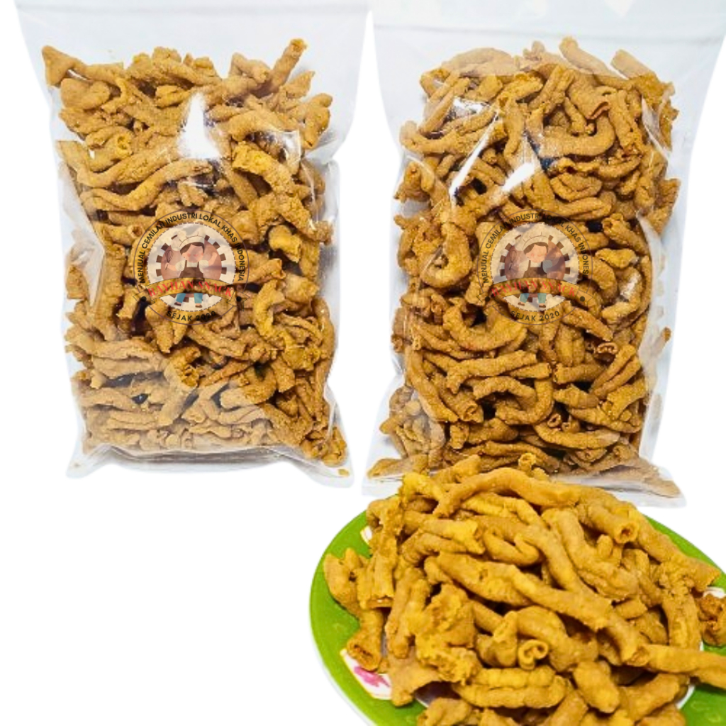 

Usus Crispy 100gr Keripik Usus Ayam Krispi Enak Gurih Renyah