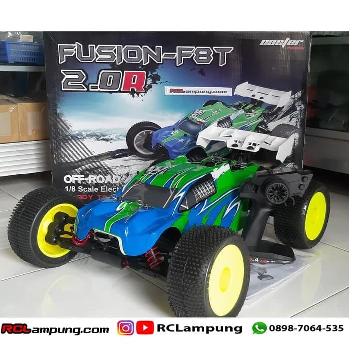 Rc Car Caster Racing K8T 2.0R Truggy 1/8 RTR Nitro