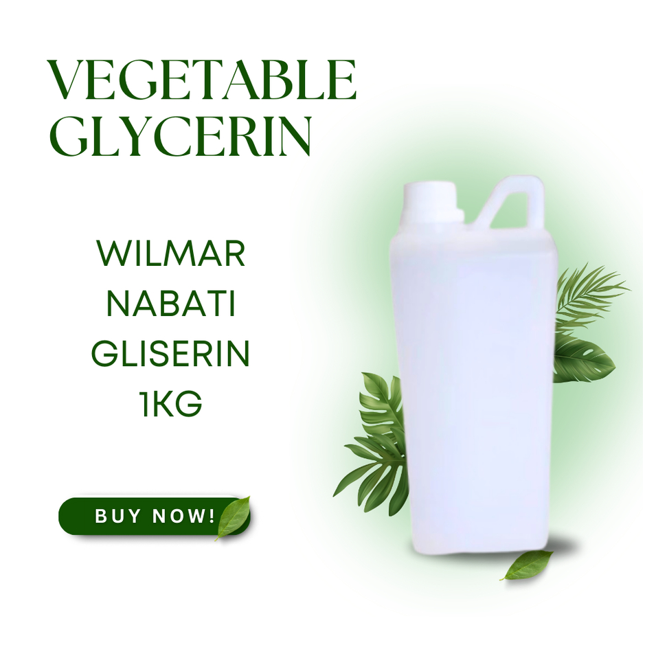 Gliserin / Vegetable Gliserin / Wilmar Nabati Gliserin 1kg