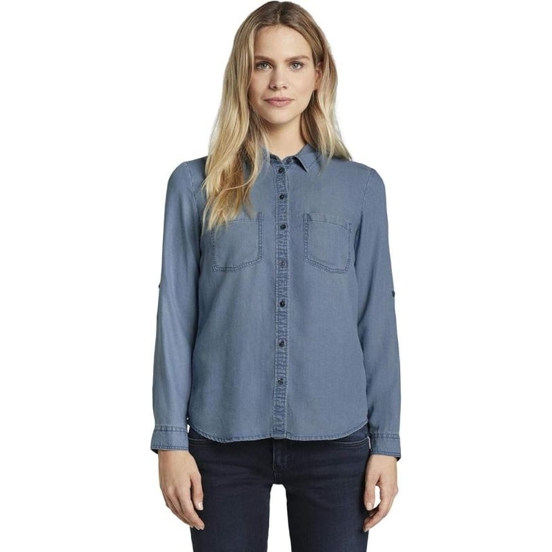 Tom Tailor Lyocell denim shirt