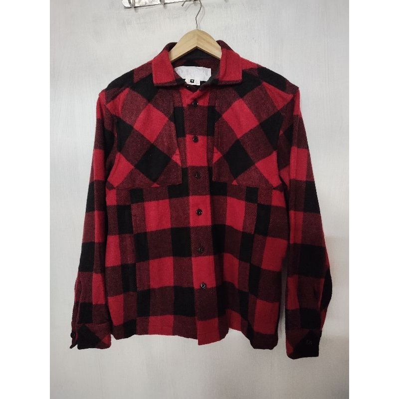 Fumito Ganryu X Comme Des Garcons (CDG) Flannel Shirt