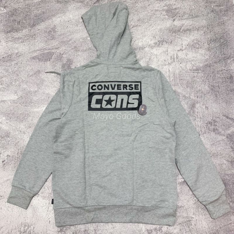 Hoodie converse CONS grey original