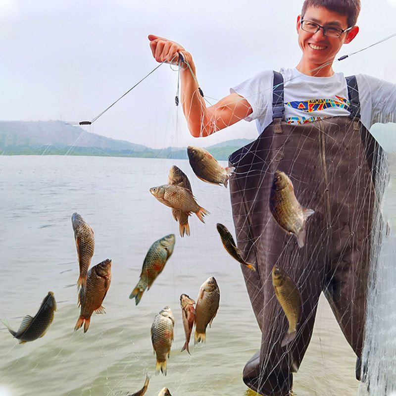 Jaring ikan, jaring tempel, lapisan tenggelam, jaring apung, jaring gantung, jaring ikan