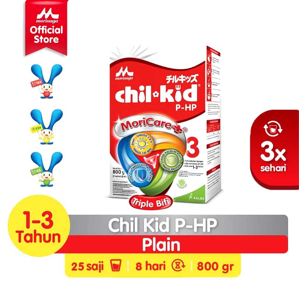 CHILKID PHP 800 GR | MORINAGA CHIL KID PHP (1-3 TAHUN)