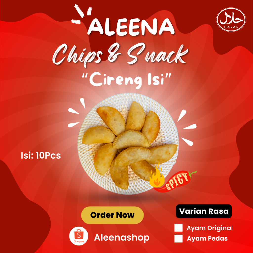 

CIRENG ISI AYAM SUWIR MIX (PEDAS & ORI) ll ISI 10