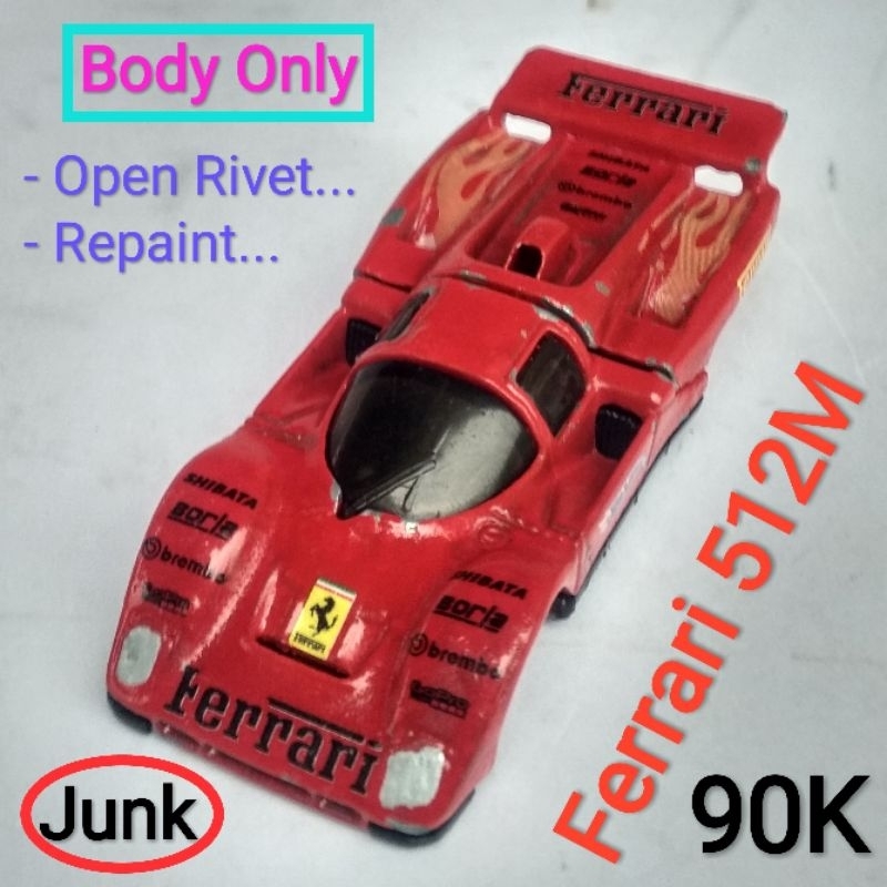 Hot Wheels Ferrari 512M