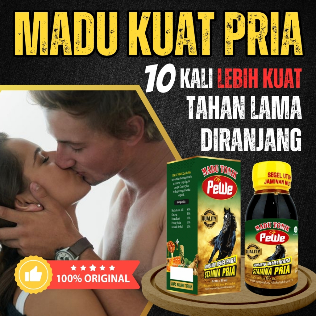 

Madu Tonik 100% Asli Madukuat Herbal Alami Penambah Stamina Pria Kuat Perkasa Tahan Lama Di Ranjang