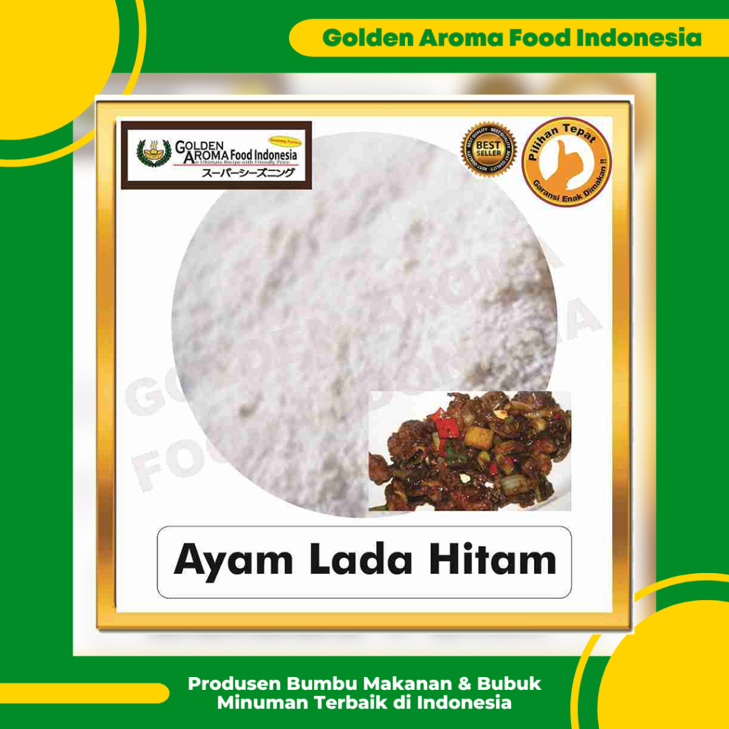 

Bumbu Tabur Rasa Ayam Lada Hitam 1Kg, Jual Bubuk Tabur Chicken Black Pepper Murah Enak Aman Terbaik