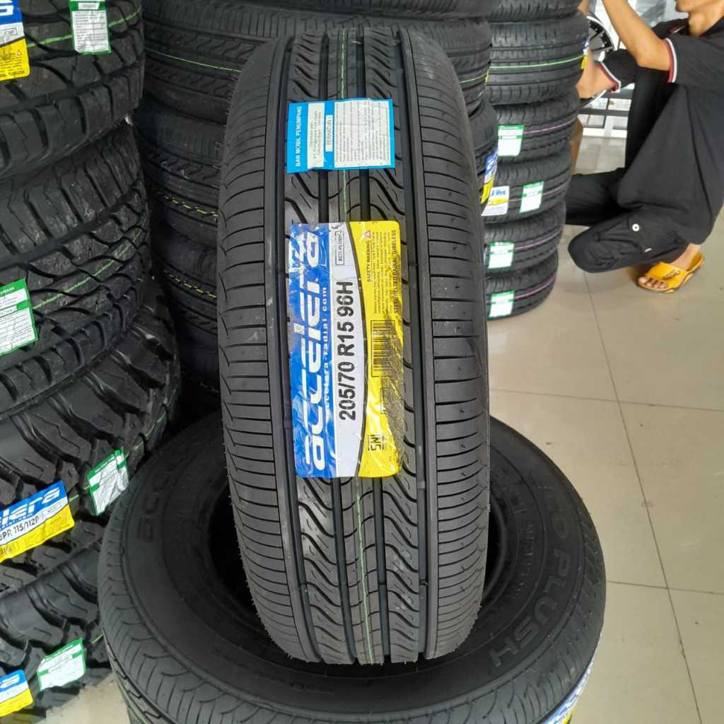 Ban Tubeless Merek Accelera Ecoplush 205/70 R15 96H - Ban Murah 205 70 R15